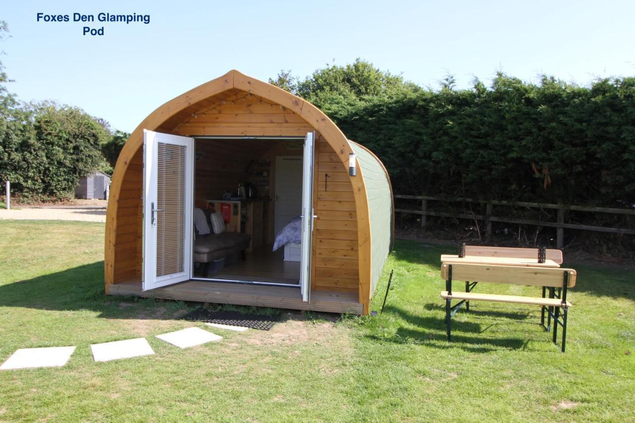 Lanterns Shepherds Huts & Glamping Happisburgh Bagian luar foto