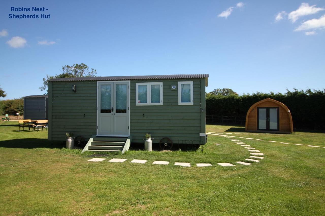 Lanterns Shepherds Huts & Glamping Happisburgh Bagian luar foto