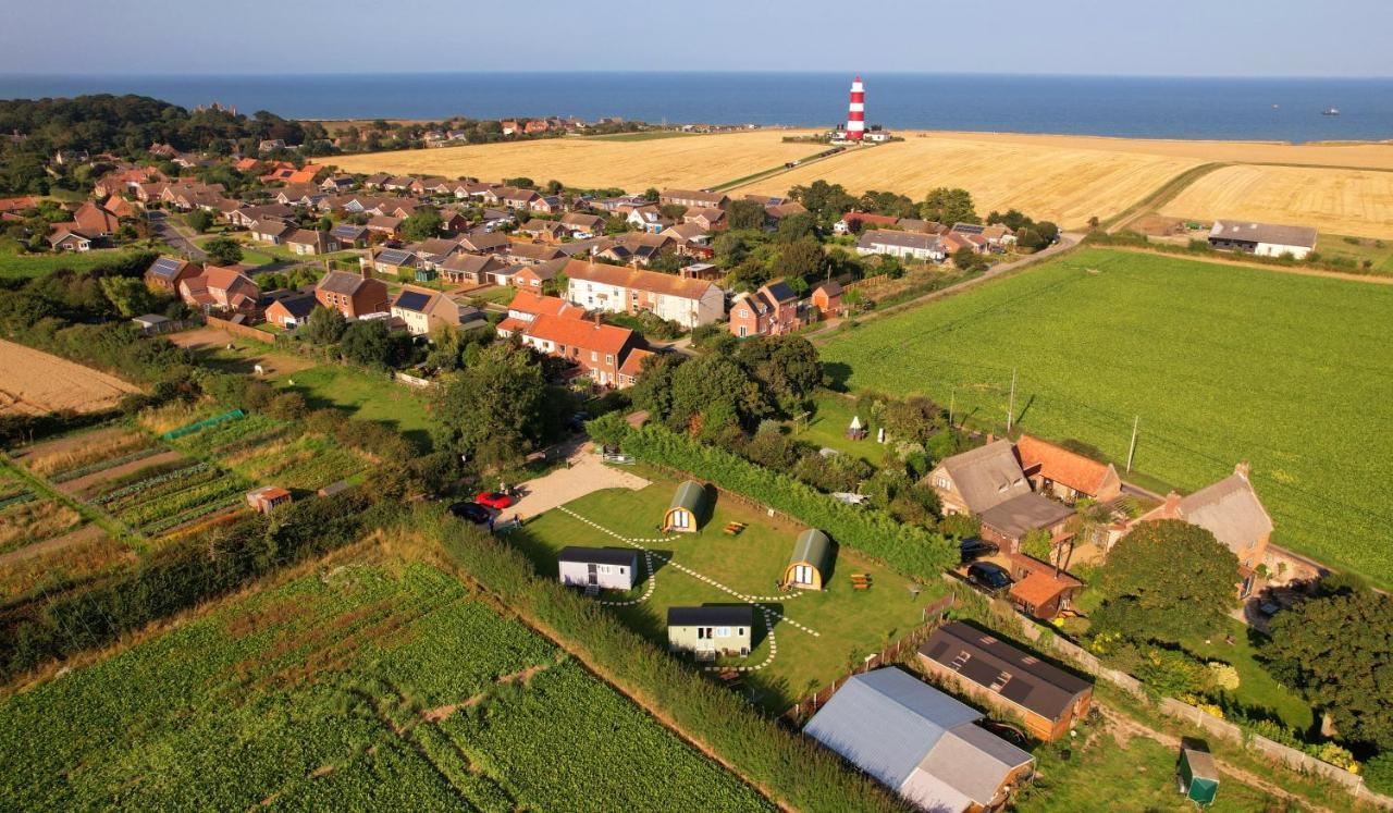 Lanterns Shepherds Huts & Glamping Happisburgh Bagian luar foto